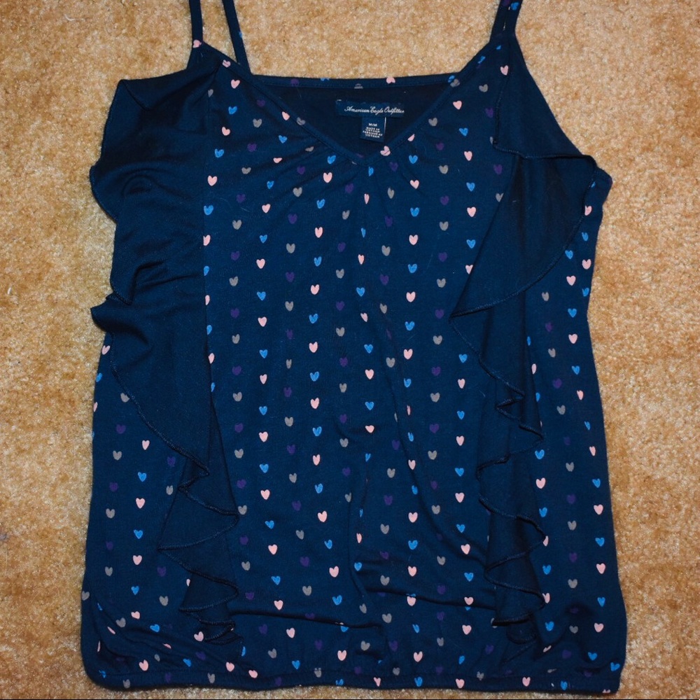 Pretty ruffle cami from AE